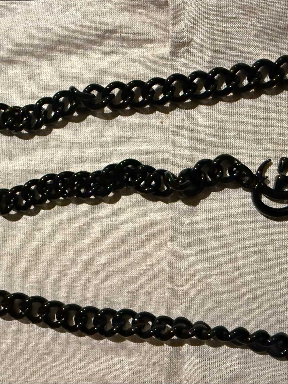 Gucci Black Matelasse Monochromr CG Marmont Belt Bag - Picture 5 of 8